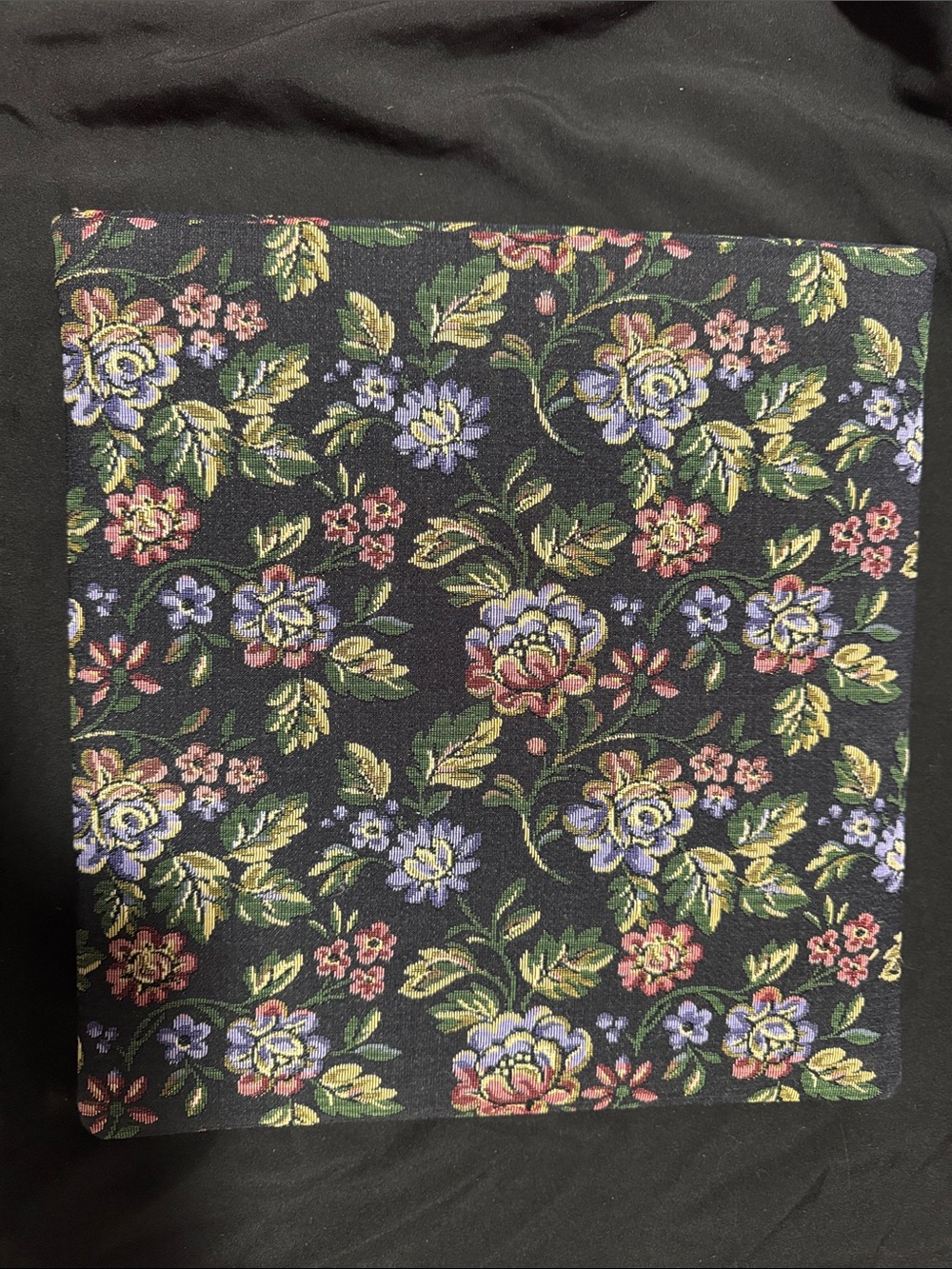 Floral Tapestry Accent scrapbook photo album